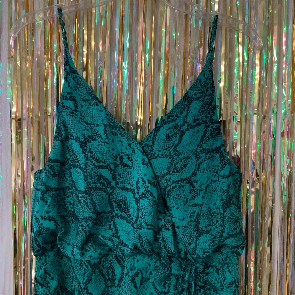 Animal print dress. Sz L